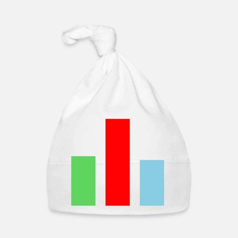 Bar Chart Statistics Organic Baby Cap