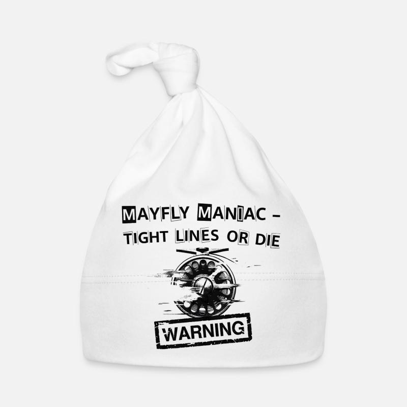 Tee des lignes de combat de Mayfly Maniac Bonnet bio Bébé