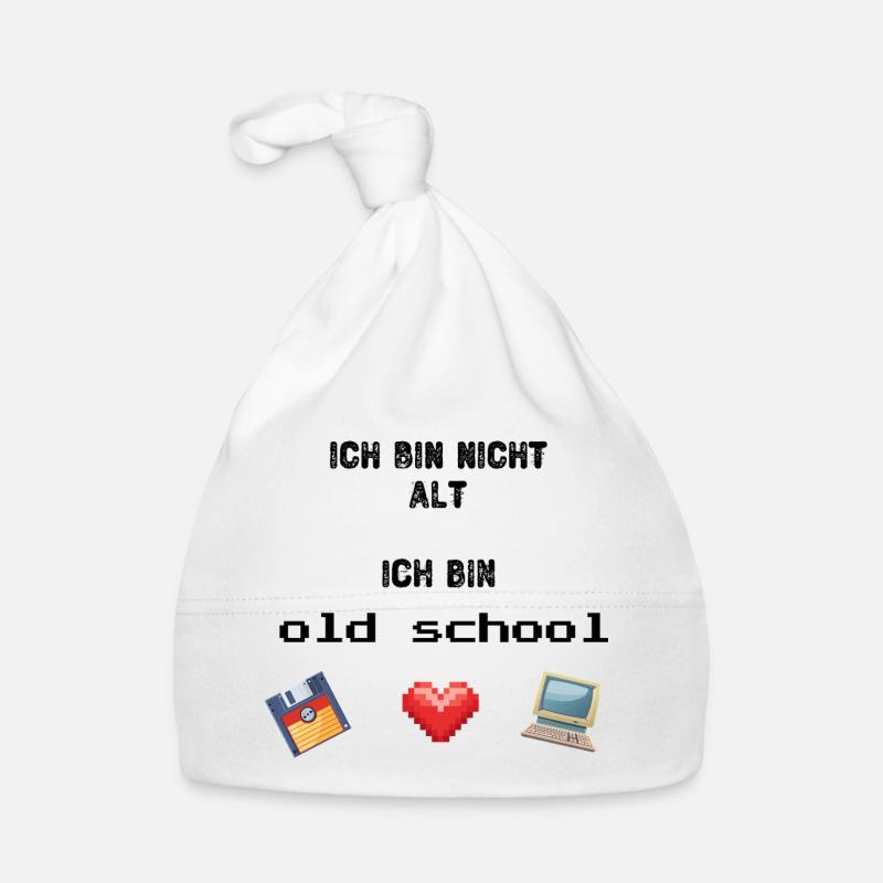 Old School Baby Bio-Mütze