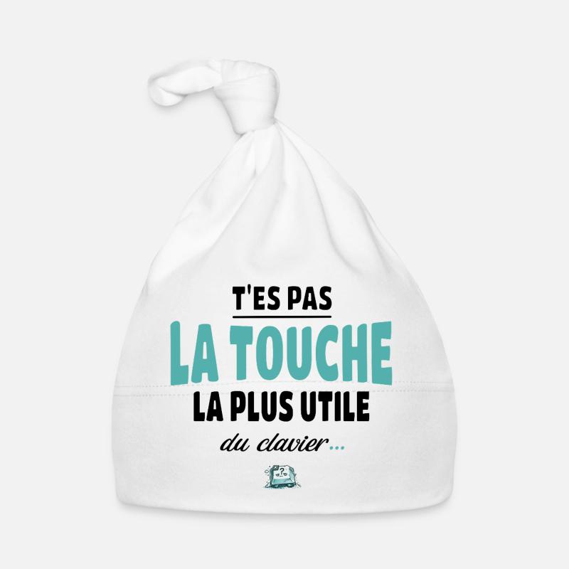 T'es pas la touche la plus utile du clavier Bonnet bio Bébé