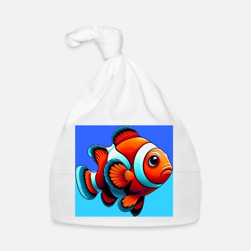 Clownfisch Baby Bio-Mütze