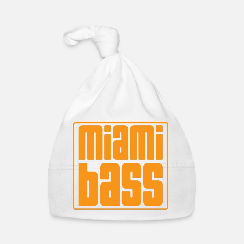 Miami Bass Retro Blocks Bonnet bio Bébé