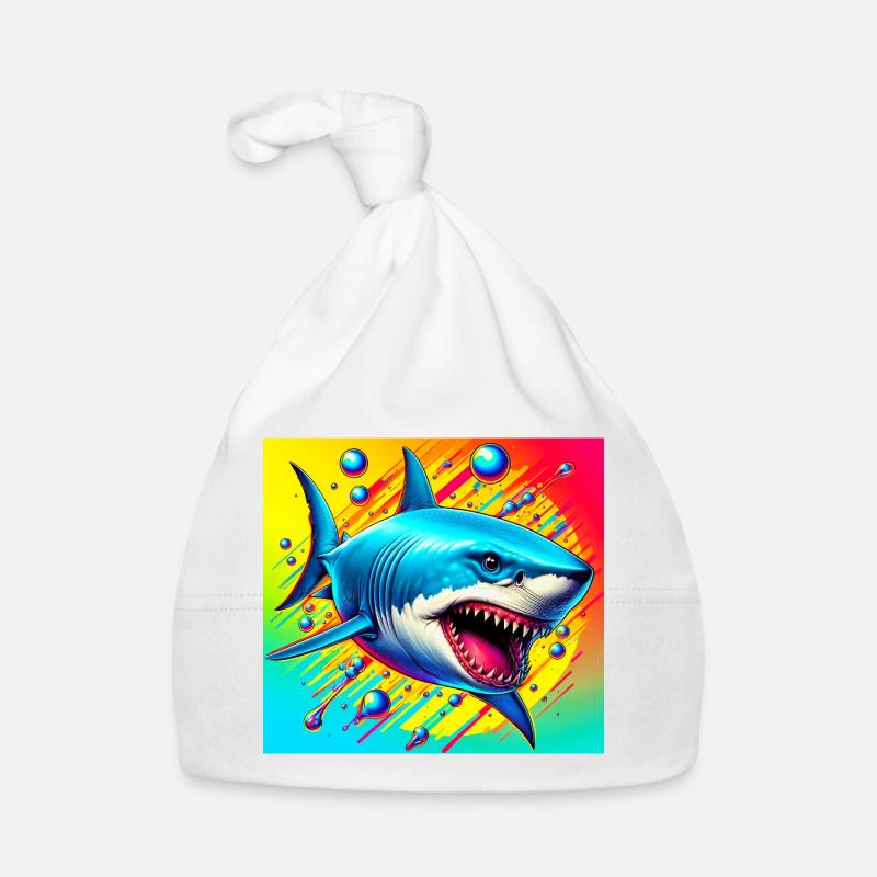 Requin Bonnet bio Bébé