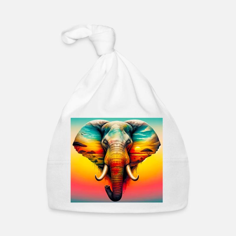 elephant Organic Baby Cap