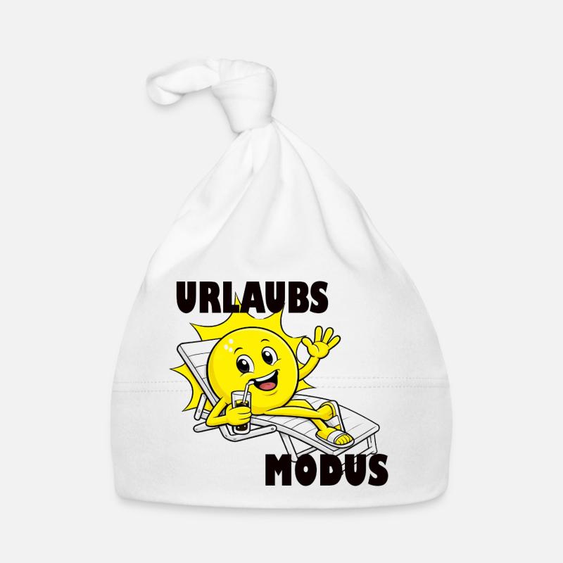 Vacation mode, vacation Organic Baby Cap