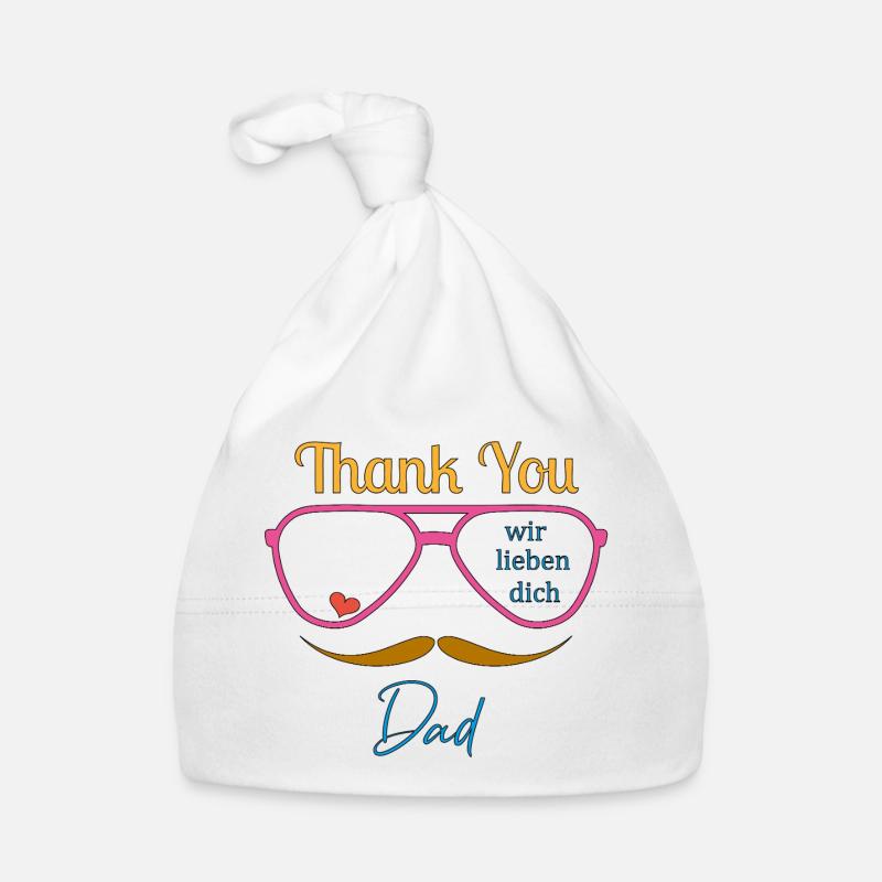 Danke Dad  Baby Bio-Mütze