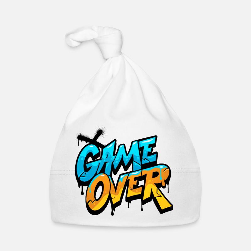 Game Over Graffiti Glow Baby Bio-Mütze