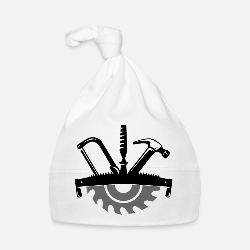 Carpenter Tool – Craftsman Logo Organic Baby Cap