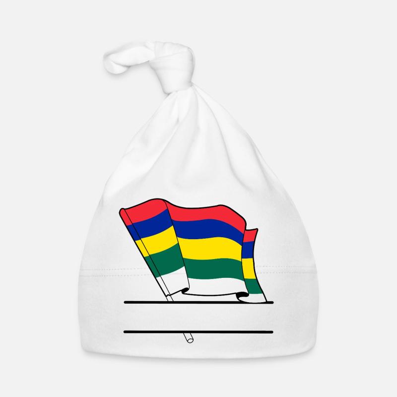 Drapeau de Terschelling – Conception personnalisée de l’île Bonnet bio Bébé