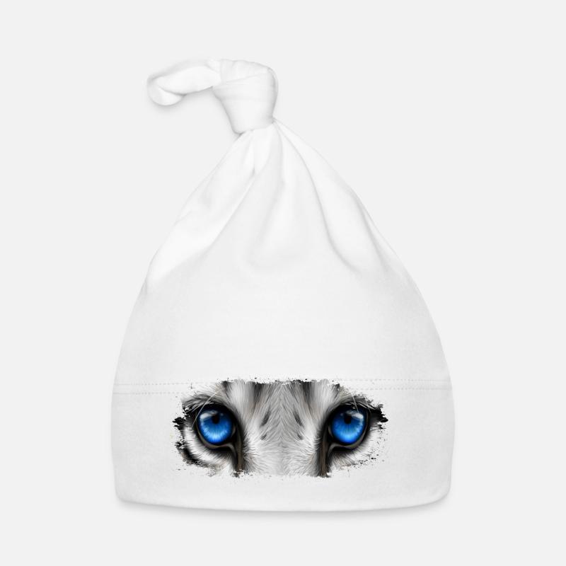 Animals eye Organic Baby Cap