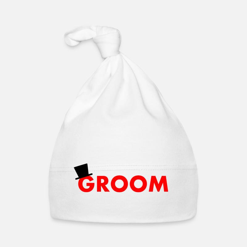 Groom - Bonnet bio Bébé - blanc