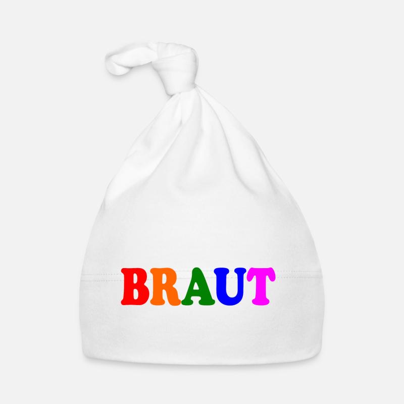 Braut Baby Bio-Mütze