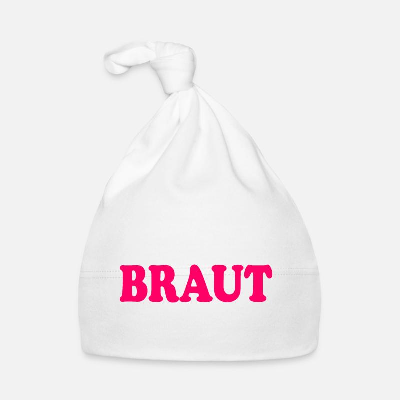 Braut Baby Bio-Mütze