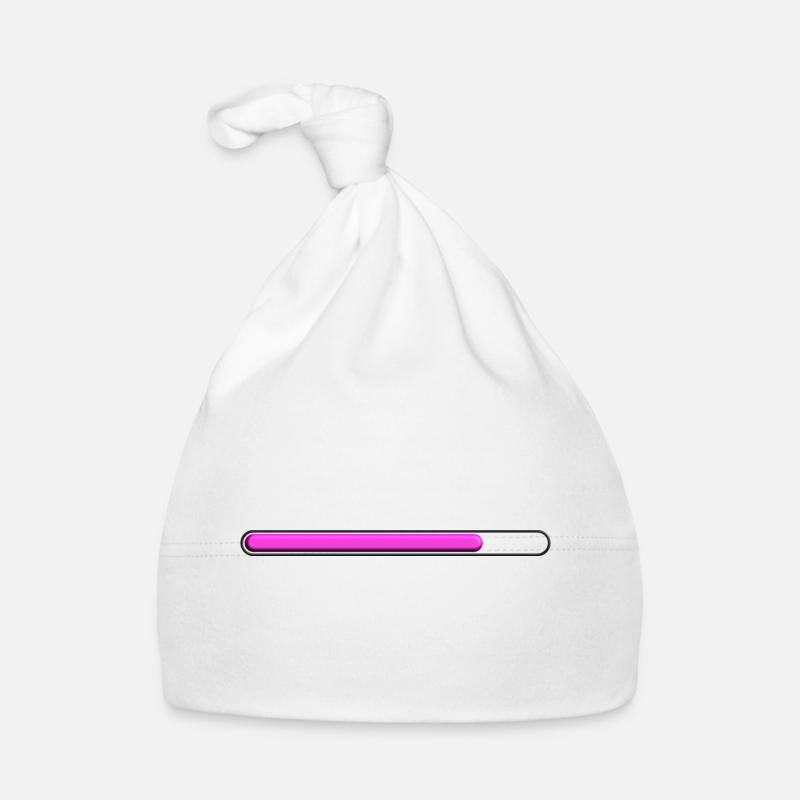 Charging bar Pink (75%) great deep style Organic Baby Cap