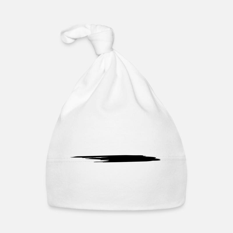 Blobs Stroke Stripe Marker (VECTORGRAPHIC) Organic Baby Cap