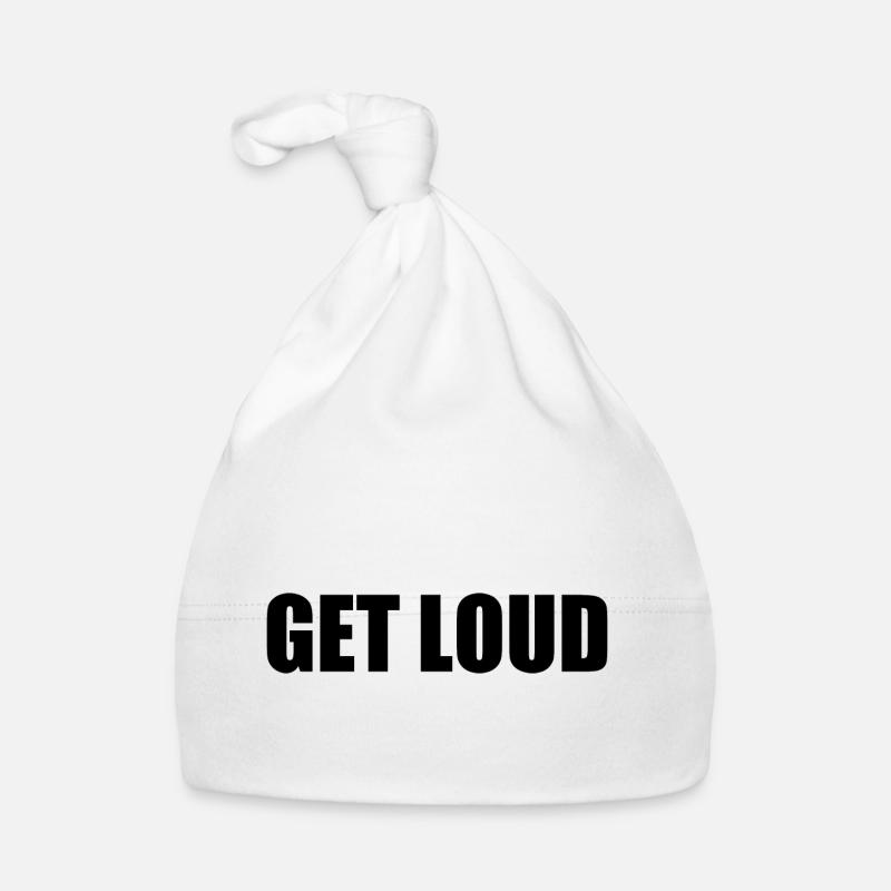 Get loud Organic Baby Cap