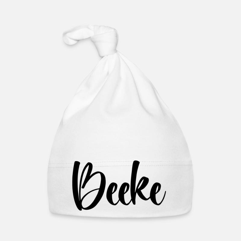 First name - Beeke Organic Baby Cap