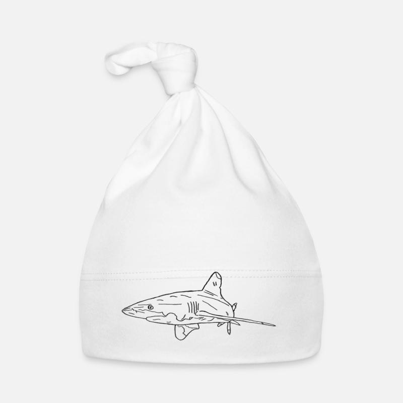 Requin Bonnet bio Bébé