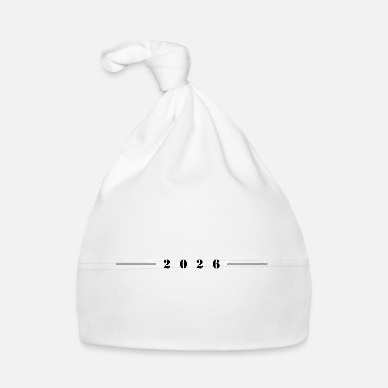 Année de la ligne 2026 Bonnet bio Bébé