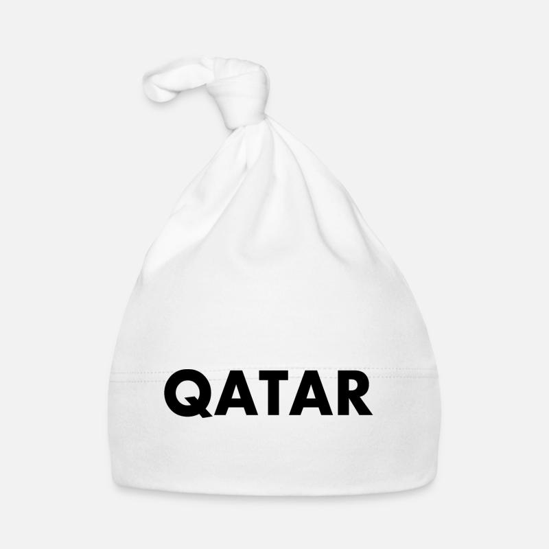 Qatar - Bonnet bio Bébé - blanc
