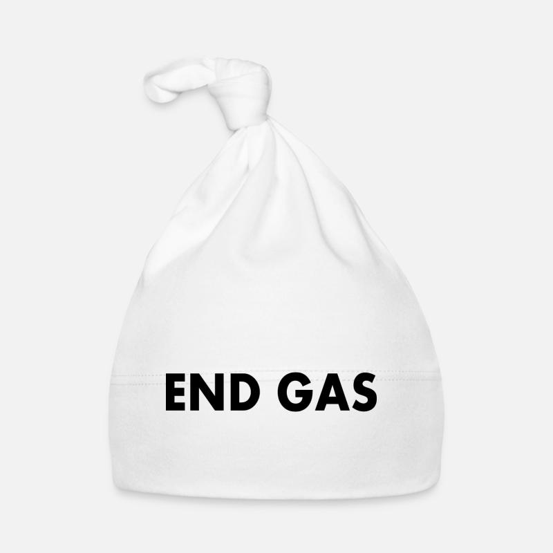 End gas - Bonnet bio Bébé - blanc