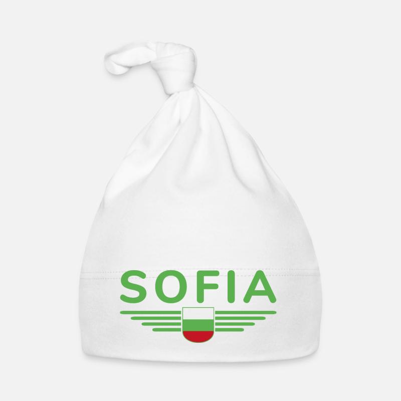 Sofia Design – Fière de la capitale bulgare Bonnet bio Bébé