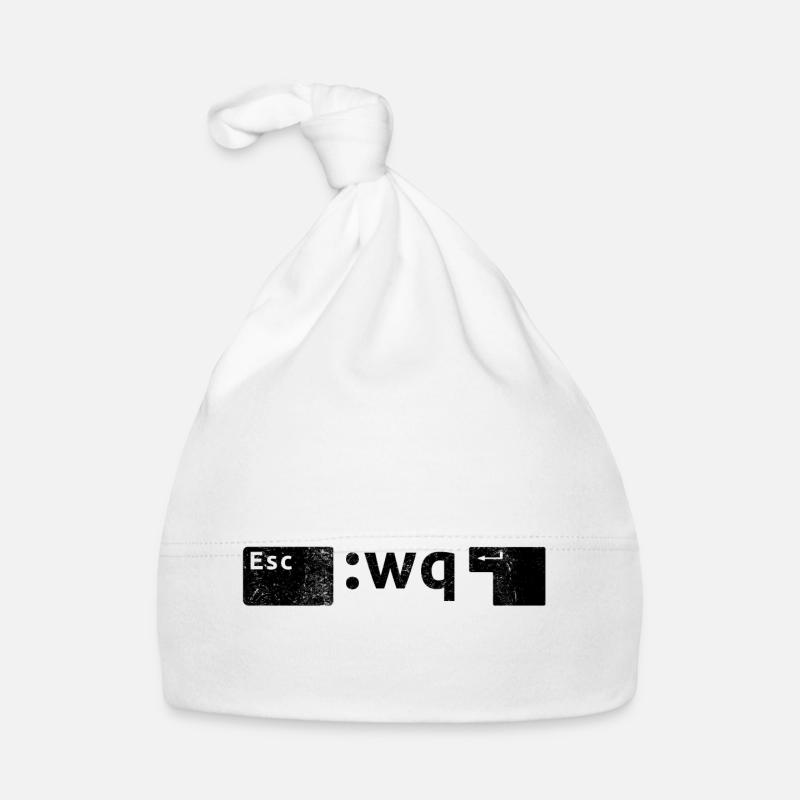 Trapped in Vim Organic Baby Cap