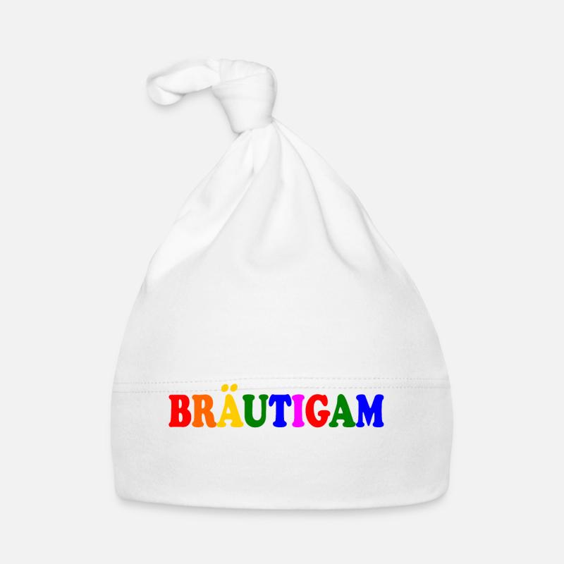 bräutigam Baby Bio-Mütze