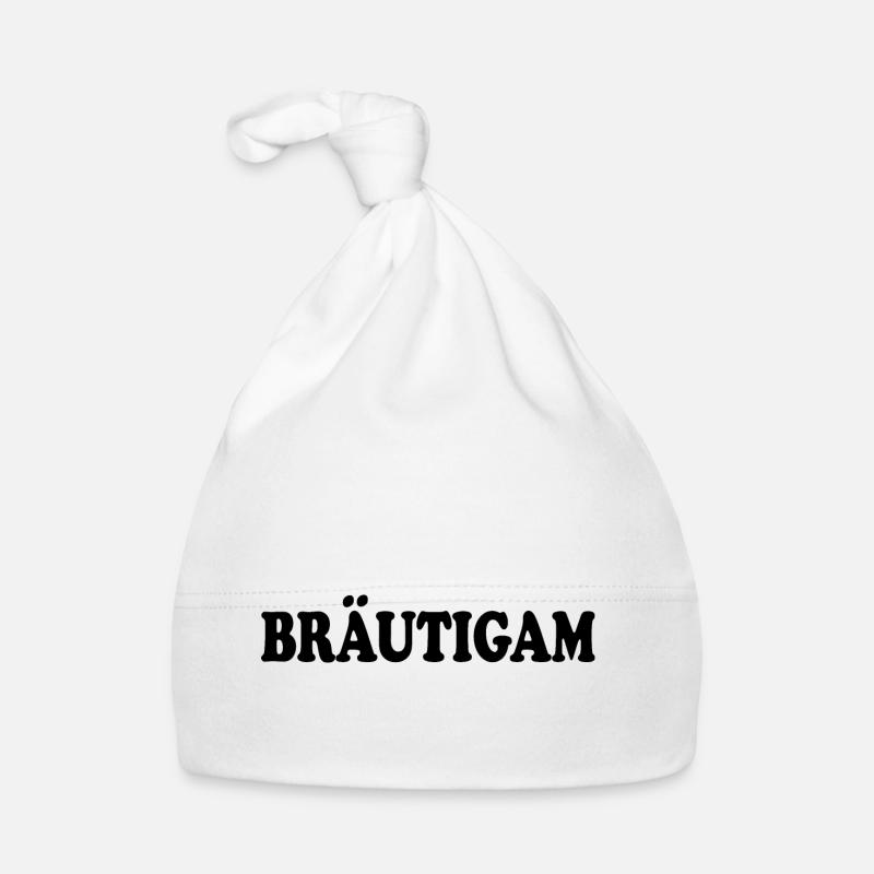 bräutigam Baby Bio-Mütze