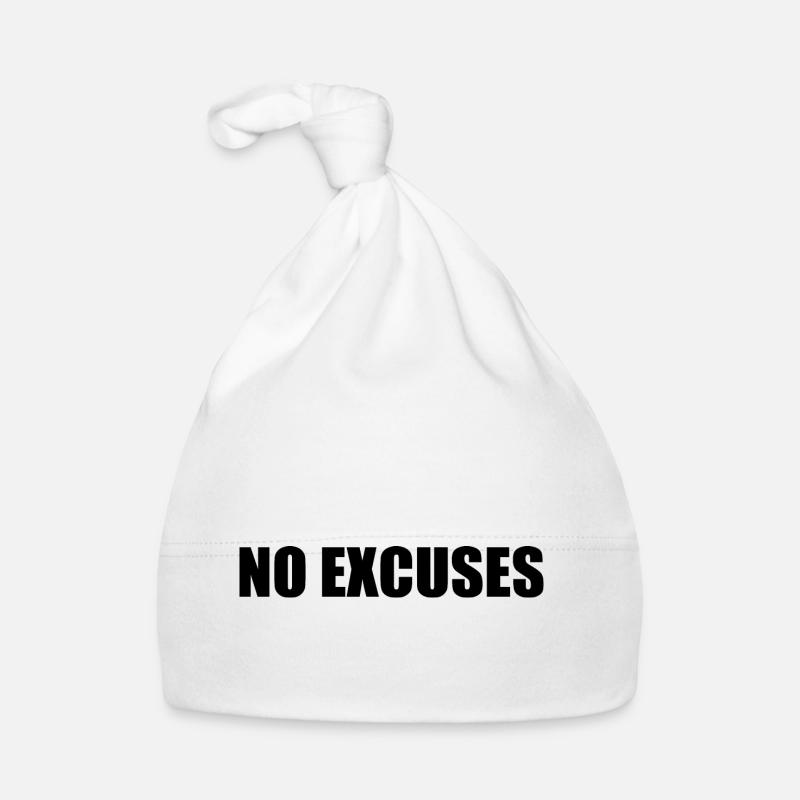 No excuses Organic Baby Cap