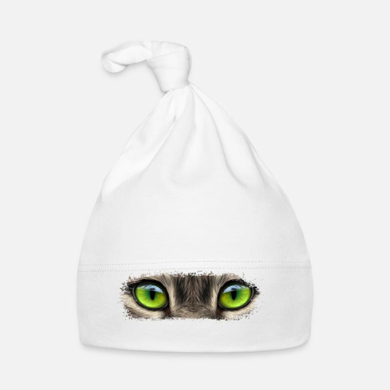 Oeil d'animaux Bonnet bio Bébé