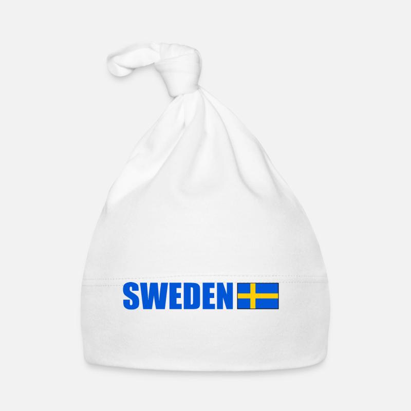 Sweden - Bonnet bio Bébé - blanc