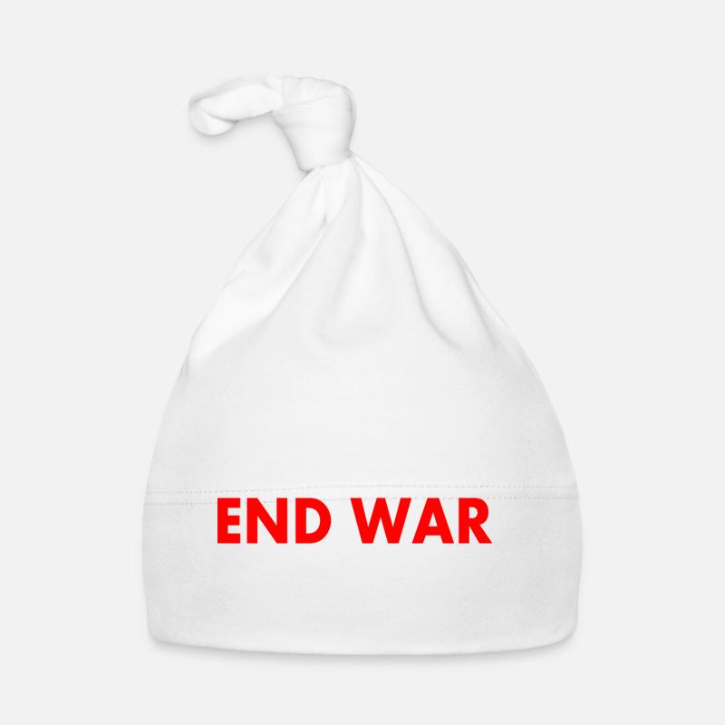 End war Organic Baby Cap