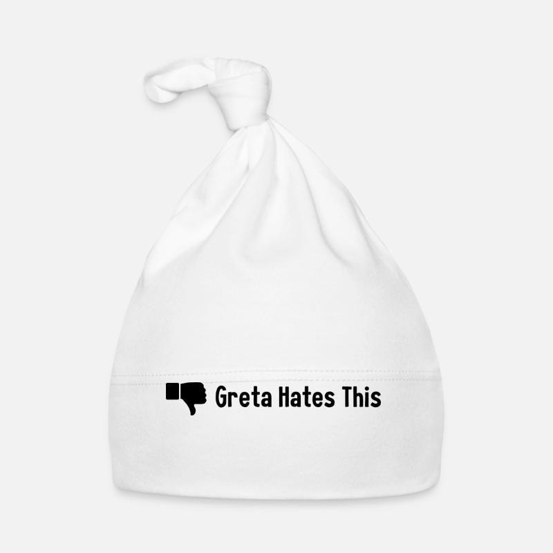 Greta hates This Organic Baby Cap