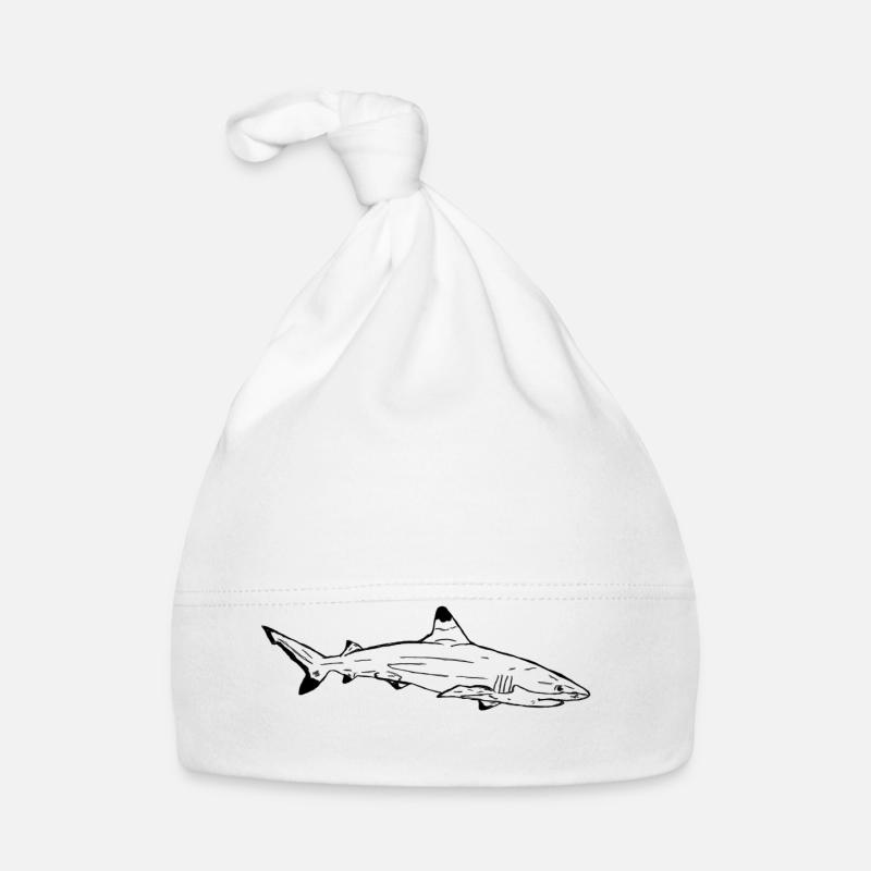 Requin Bonnet bio Bébé