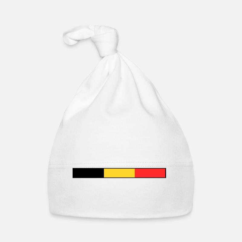 Drapeau Belgique Bonnet bio Bébé