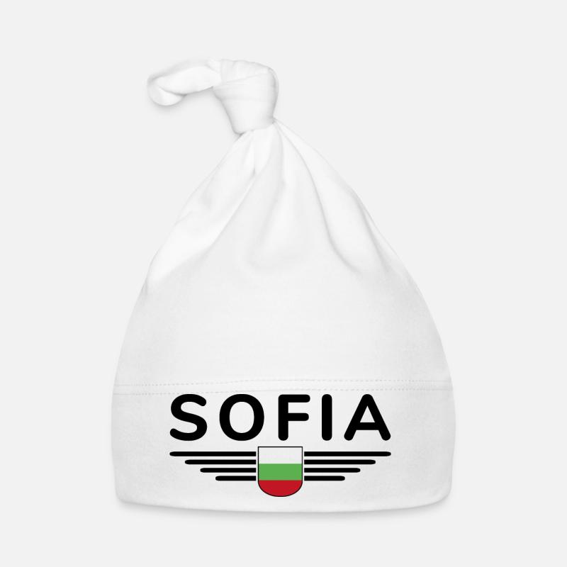 Sofia Design – Fière de la capitale bulgare Bonnet bio Bébé