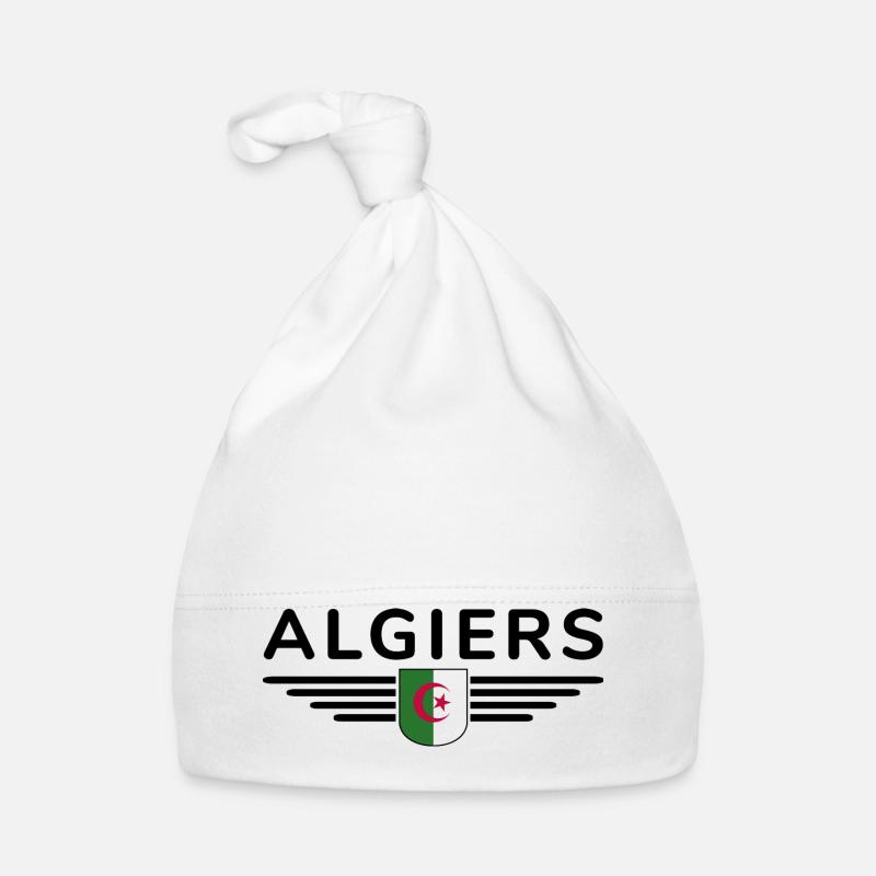 Alger Design – Capitale de l’Algérie Bonnet bio Bébé