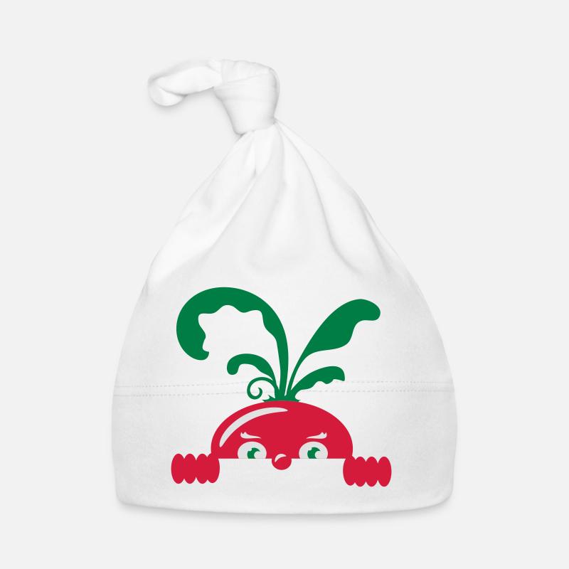 Radieschen Baby Bio-Mütze