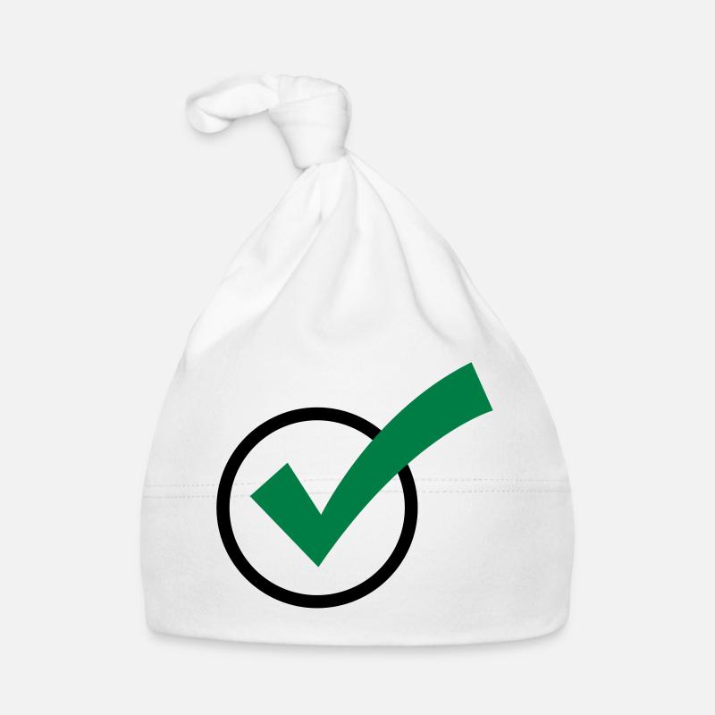 A checkmark Organic Baby Cap