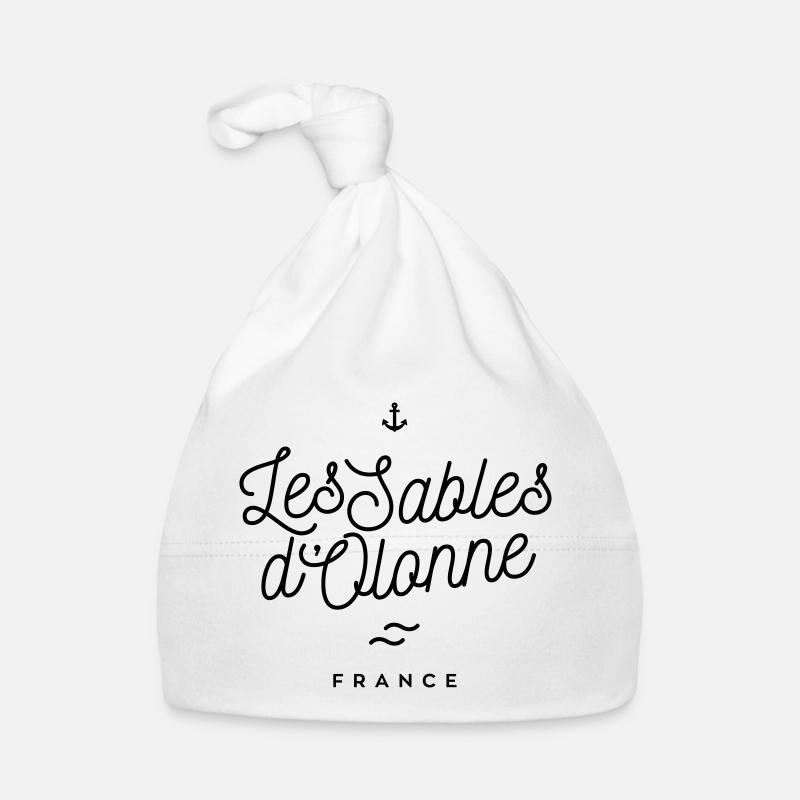Les Sables d'Olonne - Frankreich Baby Bio-Mütze