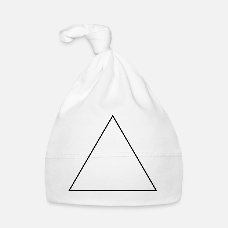 Triangle / / isosceles equilateral / / frame Organic Baby Cap