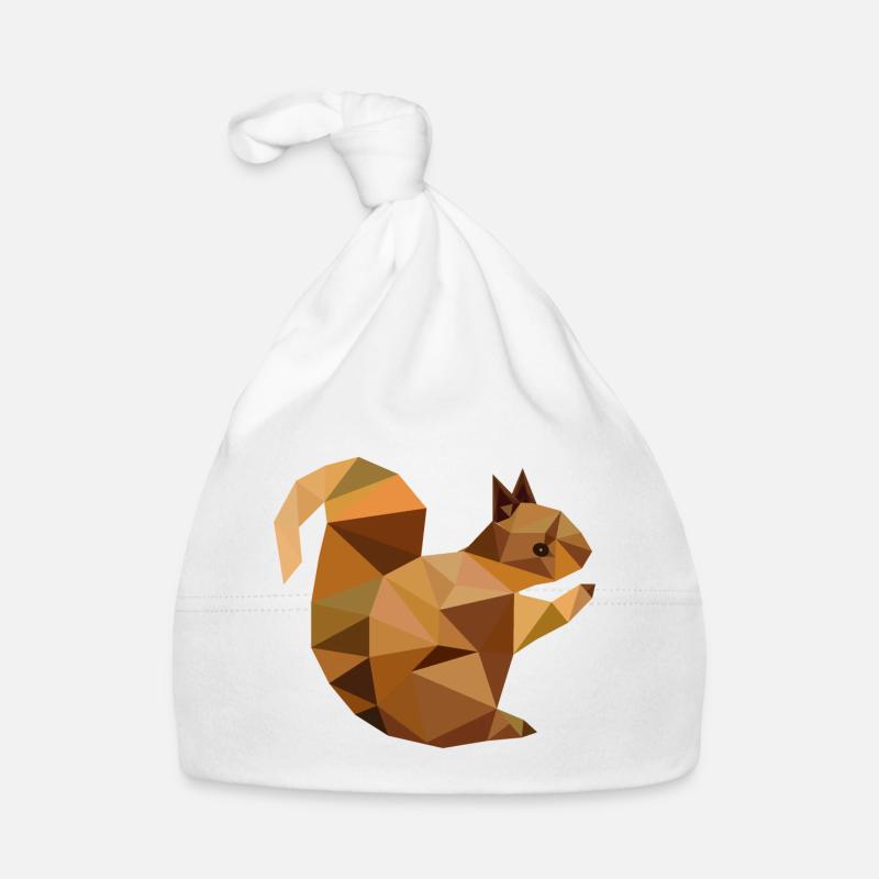 squirrel Organic Baby Cap