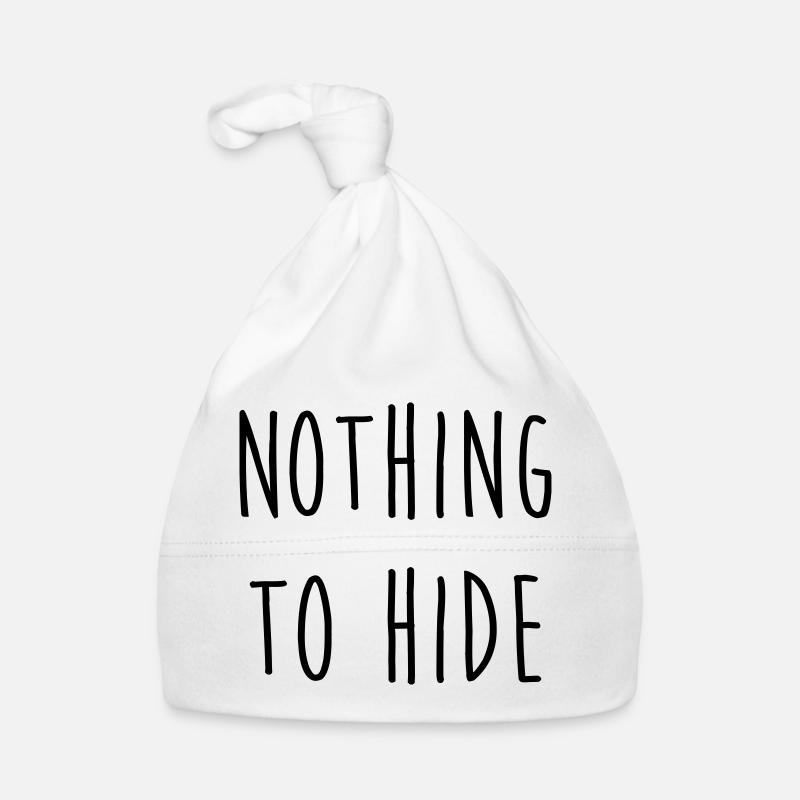 Nothing to Hide Bonnet bio Bébé