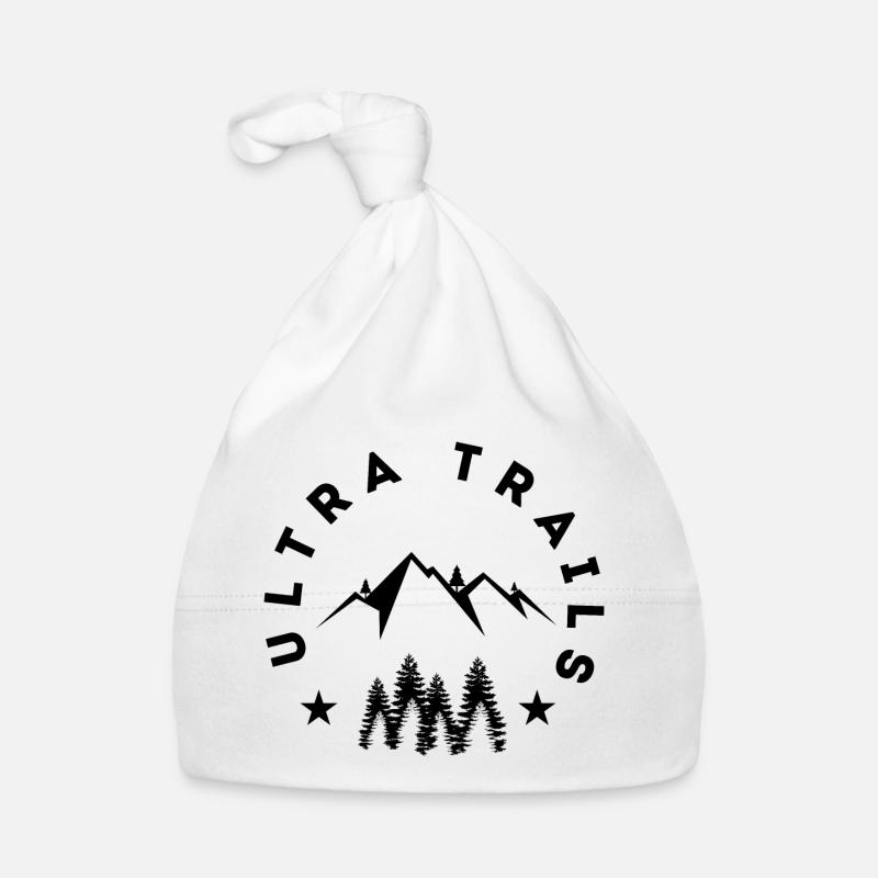 Ultra Trails - Baby Bio-Mütze - Weiß