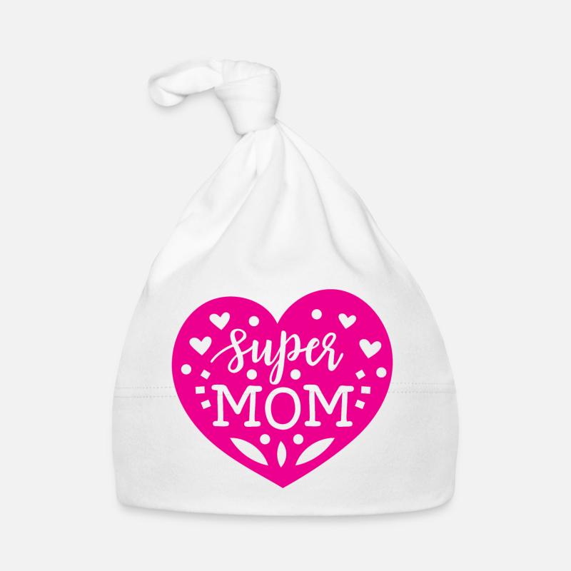 Super Mama Baby Bio-Mütze