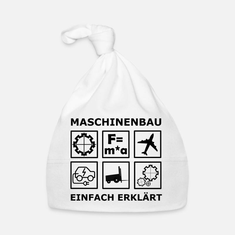 Mechanical Engineering Engineers Organic Baby Cap