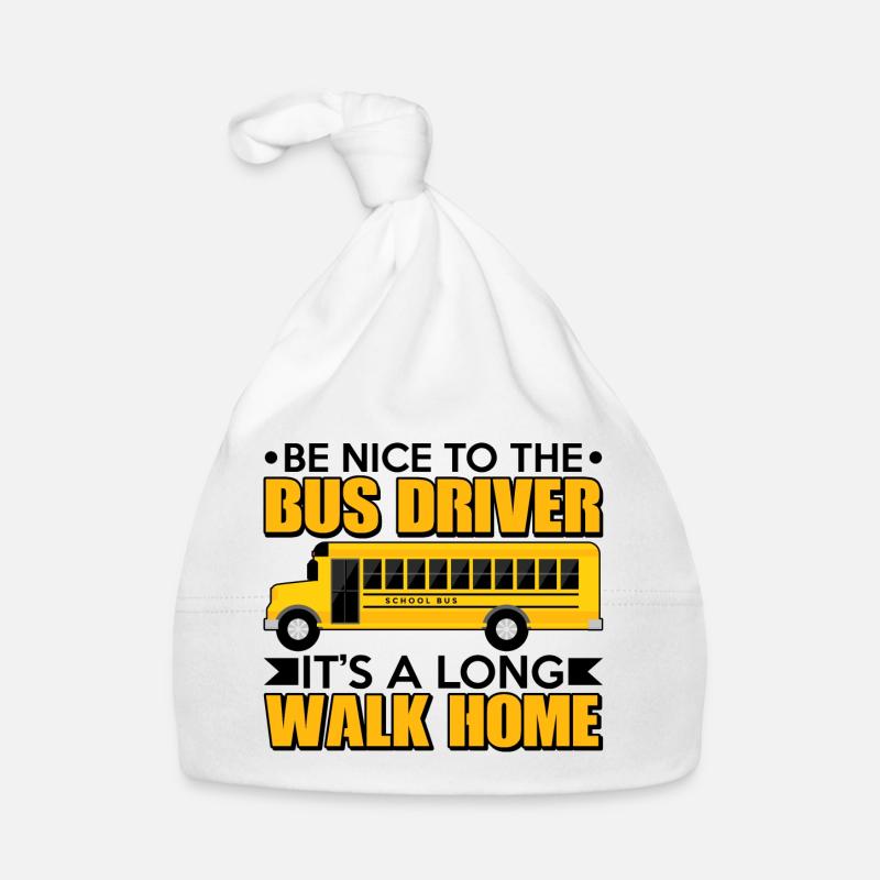 Bus Berufskraftfahrer Busfahrer Busse Busfahrer Baby Bio-Mütze