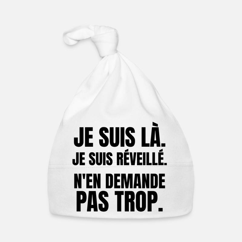 m'en demande pas trop Bonnet bio Bébé