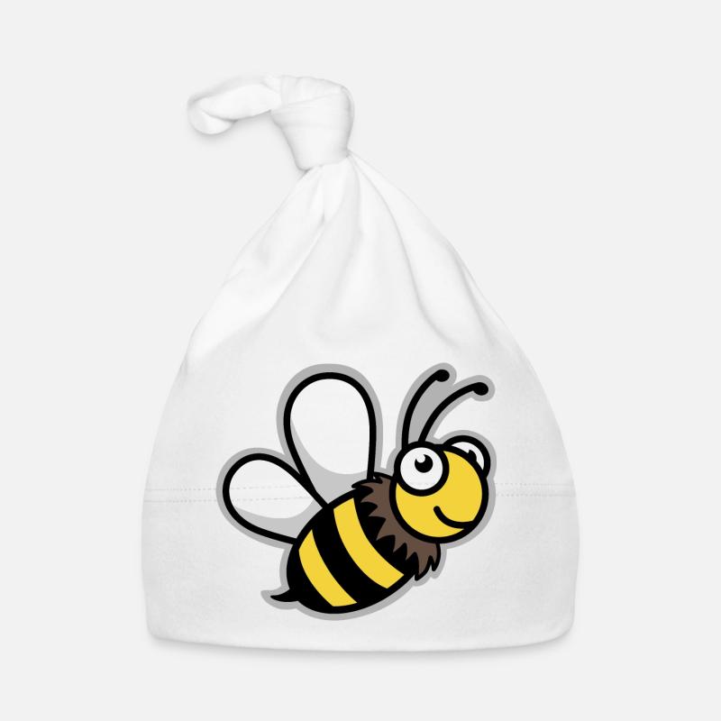 Bee bee Comic Beekeeper Beekeeper Queen Organic Baby Cap